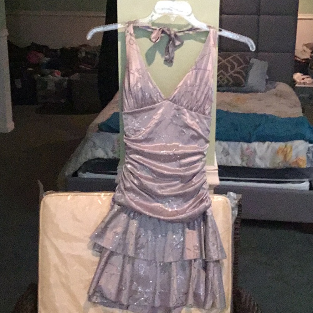 Sparkly evening gown